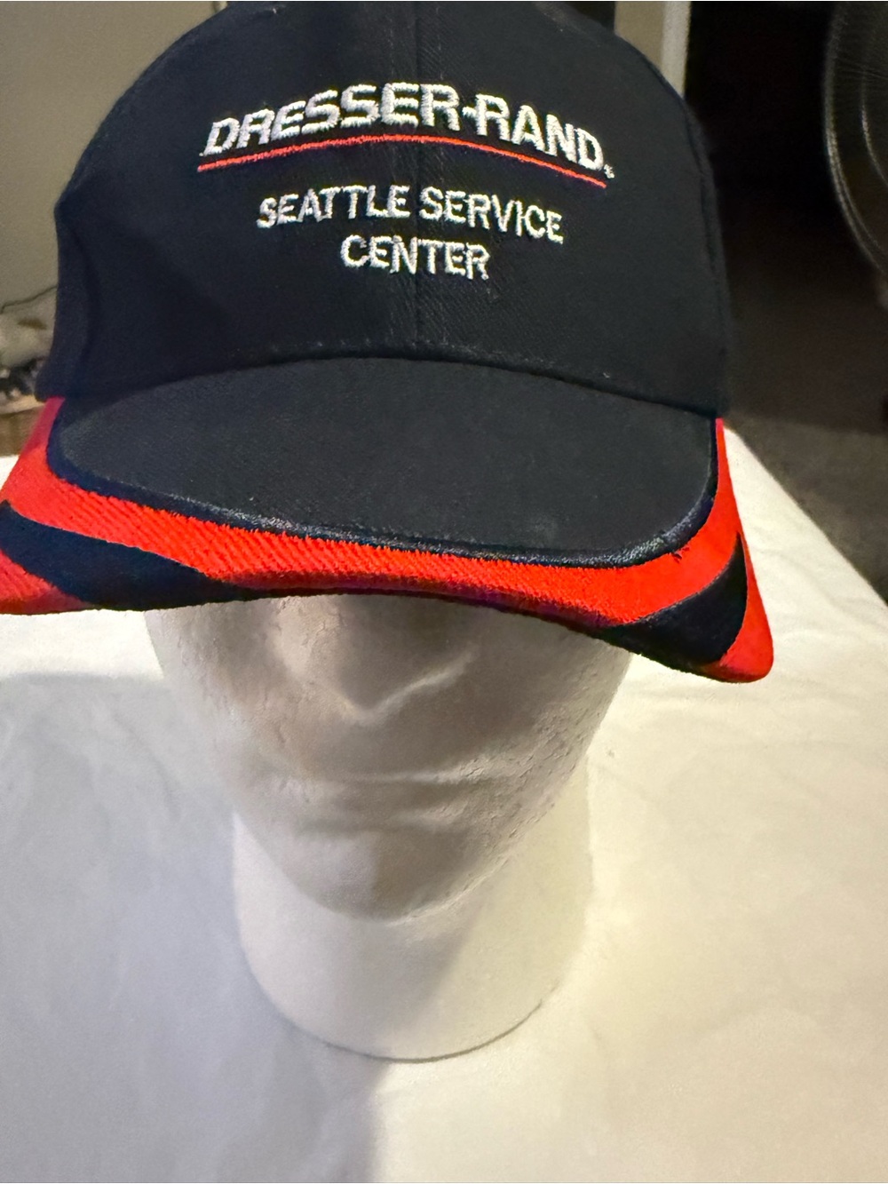 Dresser-Rand Seattle Service Center Black & Red Logo Cap